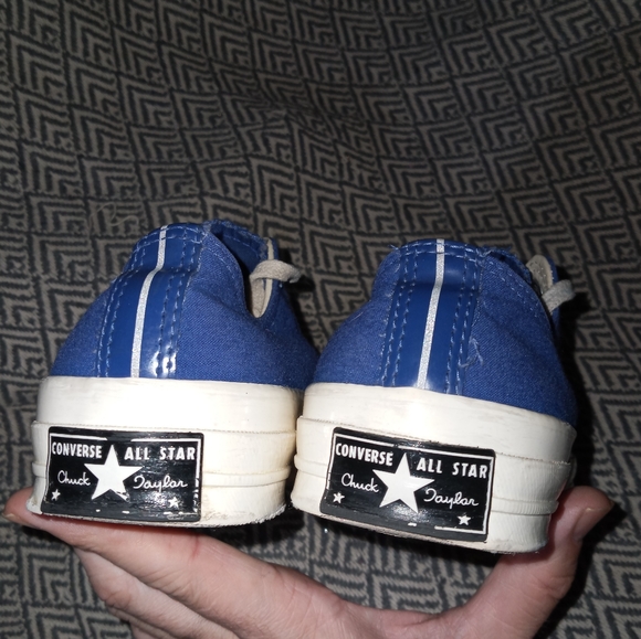 Converse Blue and White Sneakers - Picture 11 of 13